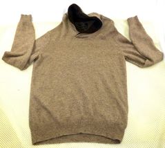 JOS. A. Bank Reserve Lambswool Blend Brown Sweater W/ Mock Neck Size Large - $14.25