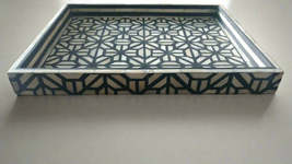 Heritage inlay Moroccan-Inspired Tray – Large - $189.00