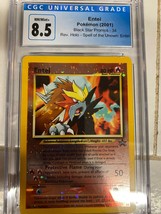 Entei #34 - Black Star Promo - WoTC Pokémon Card *CGC Grade 8.5* - £165.16 GBP