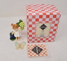 My Little Kitchen Fairies Grape Fairie Figurine NIB 112906 - €42,99 EUR