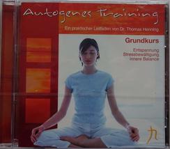 Autogenes Training (Grundkurs) [Audio CD] HENNING,THOMAS DR. - $9.89