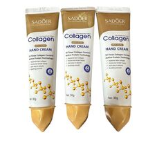 Sadoer Collagen Anti Aging Firming Face Cream Purse Hand Cream 3 Pack 30... - $14.84