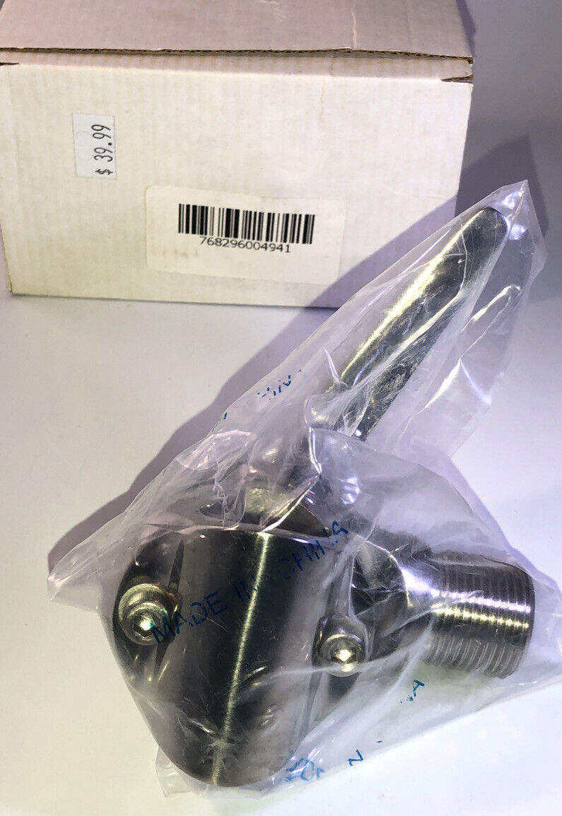 RAIL MOUNT ANTENNA HOLDER 1&quot;-14 MALE THREADS 316 STAINLESS STEEL-NEW-SHI... - $33.54