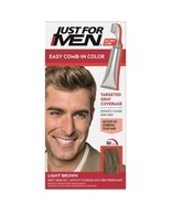 Just For Men Easy Comb-In Color, A-25 Light Brown, Single Application - £15.65 GBP