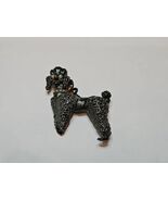 Spilla/Spilla Barboncino Spaghetti Grigio Smaltato in Miniatura, Lunghez... - €11,11 EUR