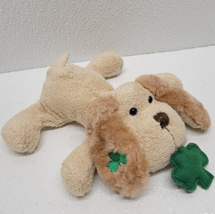 Russ Luv Pets Dugan Dog Shamrock Clover St. Patrick&#39;s Day Mini Plush - £29.56 GBP