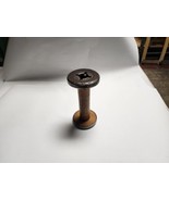 Antique Textile Mill Spool 8-1/4&quot; L X 4&quot; Dia. Industrial Steampunk Decor - $39.99