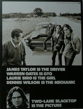 Two Lane Black Top (1) - James Taylor/Warren Oates - Movie Poster - Framed Pictu - £25.97 GBP