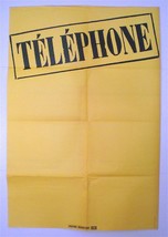 Group « Phone » - Original Concert Poster - Very Rare - - £131.91 GBP