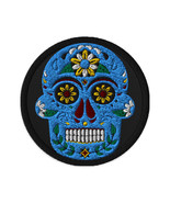 Day of the Dead (Día de los Muertos) Sugar Skull Custom Embroidered Patc... - £14.62 GBP