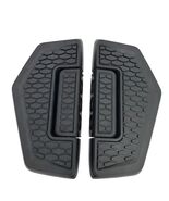 Kuryakyn 5909 Hex Mini Folding Floorboards Satin Black Pair No Adapters - $266.99