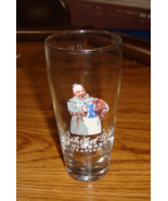 KULMBACHER MONCHSHOF BRAU BEER GLASS  GERMANY   .2 L   1960&#39;S VINTAGE - $7.50