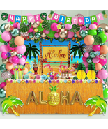 Hawaiian Luau Party Decorations Tropical Luau Theme Aloha Party Pack 171... - £32.68 GBP