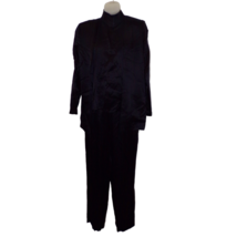 NWT Vintage Silk Studio By Claude Bennett 100% SILK 3 pc Pantsuit Beaded sz 12 - £78.26 GBP