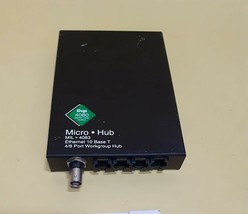 Digi 4080 Micro Hub Series MIL-4083 Ethernet 10 Base T 4/8 Port Workgroup Hub L - £98.38 GBP