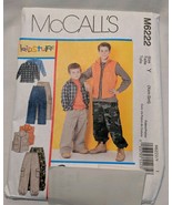 McCall&#39;s Uncut Pattern M6222 Children and Boys/Girls Shirt Vest Pants XS... - £7.78 GBP