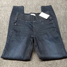 NWT Universal Thread Pants Women 0 / 25 R Dark Blue Skinny Jegging - $11.47