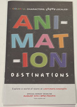 ANI-MAT-ION Destinations Activity Booklet Loot Crate - £2.80 GBP