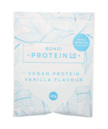 Bondi Protein Co Vegan Blend Vanilla Single Serve Sachet 40g - $90.36 CAD