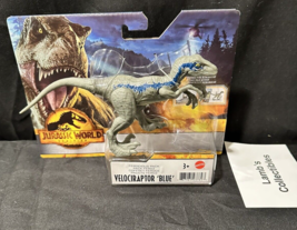 Velociraptor Blue action Figure Mattel Jurassic World Dominion Ferocious Pack - £20.09 GBP
