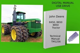 John Deere 8450 8650 8850 Tractor Operation and Test Technical Manual TM1256 - £15.12 GBP+