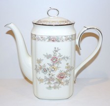 Beautiful Noritake Bone China Imperial Garden 9720 Coffee Pot With Lid - £172.01 GBP