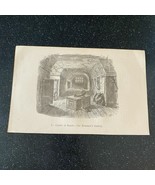 1877 Castle of Knole Retainer&#39;s Gallery England English History Vintage ... - $12.42 CAD