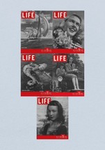 Life Magazine Lot of 5 Full Month of July 1946 1, 8, 15, 22, 29 - £37.36 GBP