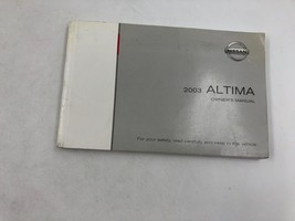 2003 Nissan Altima Owners Manual OEM A02B24031 - £9.71 GBP