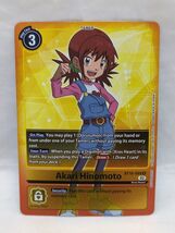 Digimon Akari Hinomoto Foil Box Topper Card BT10-089 - €6,83 EUR