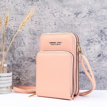 Three-layer Touch Screen Bag Female Crossbody Bag New trendy zipper multifunctio - £19.13 GBP