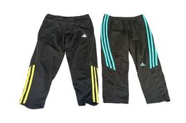 Adidas Cropped Pants M + Shorts S | Lululemon Size 4 Running Training Lot image 2