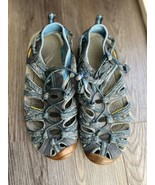 Keen Sandals Womens 8.5 Hiking Waterproof Lace Up Blue Trail Grip - $829.75 MXN
