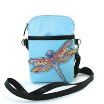 Small Dragonfly Shoulder Bag in Vinyl Material - £23.98 GBP