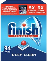 Finish - All in 1 - Dishwasher Detergent - Powerball - Dishwashing Tablets - Dis - £39.86 GBP
