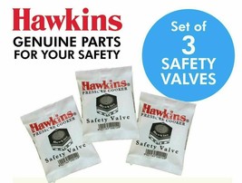 (Set Of 3) Hawkins Safety Valve For All Type Pressure Cooker 1.5 Ltr To 22 Ltr - £7.24 GBP