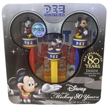 Disney PEZ Mickey Mouse 80 Years Collection Retro Mickey Poster 2007 NEW SEALED - £6.73 GBP