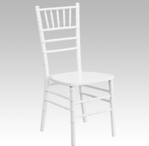 White Wood Chiavari Chair From The Hercules Series Of Flash Furniture. - £71.68 GBP