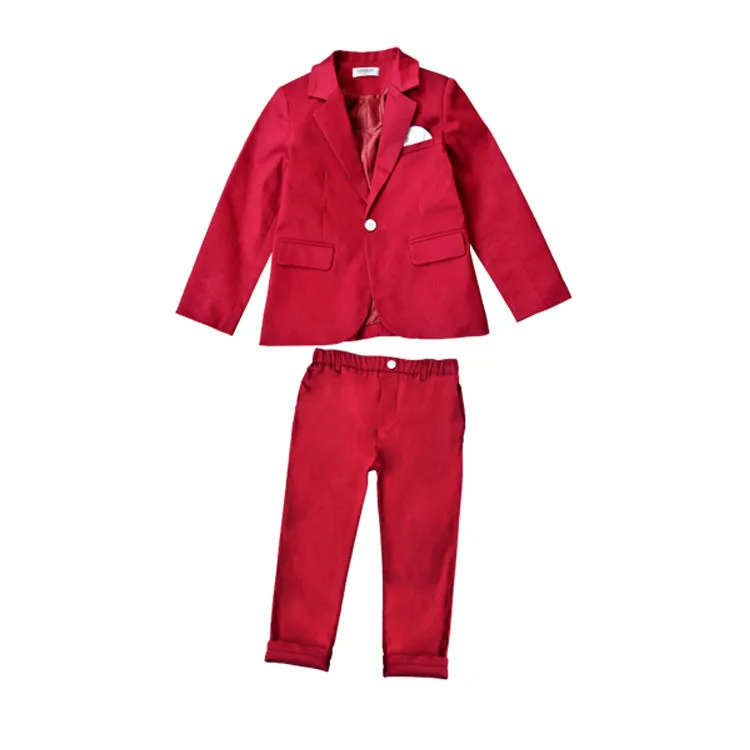 Flower Boys Formal Anzug Suit Kids Wedding Party Dress Blazer Vest Pants Bowtie  - £101.46 GBP
