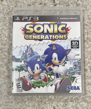 Sonic Generations (Sony PlayStation 3, 2011) - $17.95
