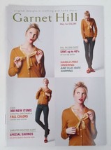 Garnet Hill Catalog 2012 Fall for Color Womens Fashion &amp; Home Decor Clot... - £5.88 GBP