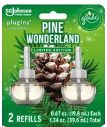 Glade PlugIns Scented Oil Refill, Pine Wonderland, Pack of 2 Refills - £9.40 GBP
