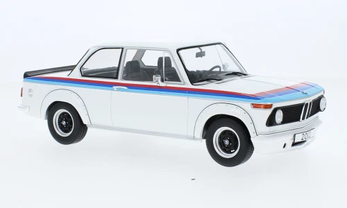 MCG BMW 2002 Turbo White/Decorated 1973 1:18 Model Car - £82.40 GBP