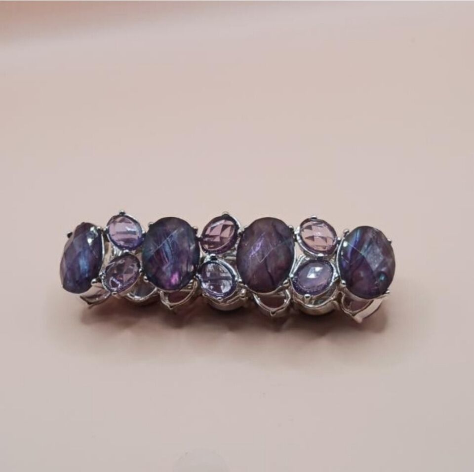 Napier Purple Stretch Bracelet - £15.78 GBP