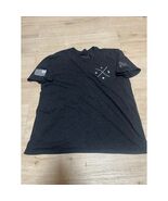 Grunt Style USA Flag Graphic T-Shirt Men's XL Dark Heather Short Sleeve - $21.90