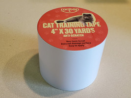 Ronton Cat Scratch Deterrent Tape 4&quot; X 30 Yards Anti Scratch Training Ta... - £15.60 GBP