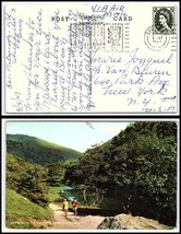 1967 Great Britain Air Mail Postcard - Sheffield To New York, Ny Usa T12 - £2.32 GBP