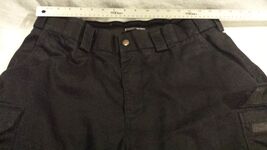 Mens 5.11 Tactical Series Poly Black 38x31 Cargo Military Style Trousers - $35.99