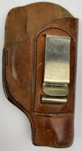 Vintage Leather Gun Holster, Lewis - L. A. Ca. San Gabriel Los Angeles 6&quot; RARE - £38.71 GBP