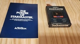 Starmaster Atari 2600  Game Cartridge and Game Manual  1982 - $7.01